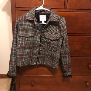 Light, plaid jacket